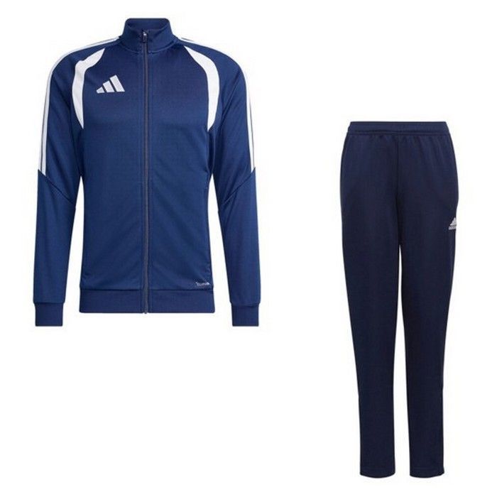 Jogging - ADIDAS - Climacool - Bleu marine - Veste zippée & pantalon - Respirant 100% polyester