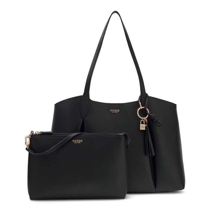 GUESS Sac à épaule noir pour femme - Melody 2 In 1 Tote 350931