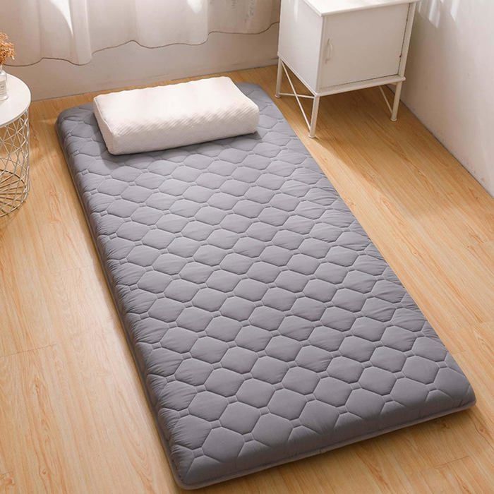 Danchen Matelas Futon Japonais 90x190cm Tapis de Sol Tatami Pliable pour Camping et Voiture Matelas dAppoint pour Dortoir
