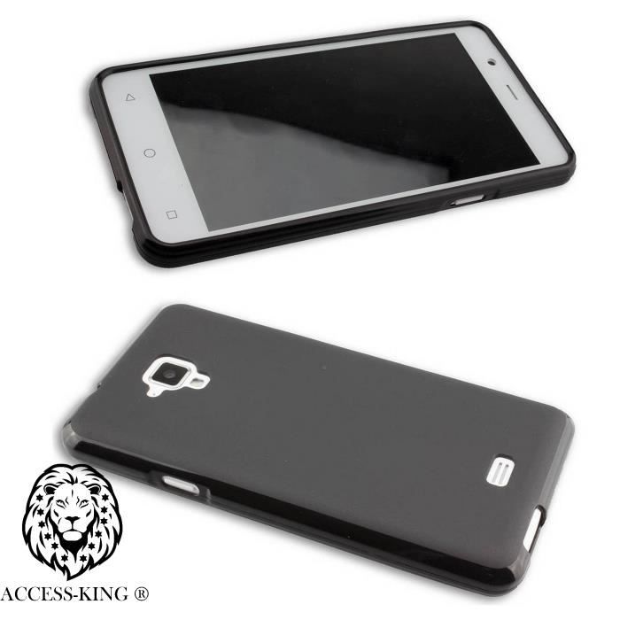 Housse Flip 360° Pour Archos Access 45 4G - Protection Complète Et Pratique - Noir