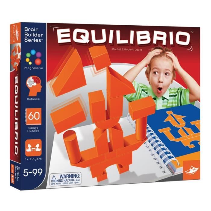Jouets de construction - Equilibrio - 3D - Jeux de construction - Orange