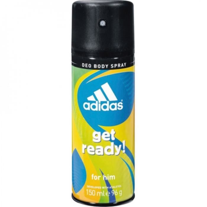 Adidas Déodorant Get Ready Vaporisateur 150 ml 89360 Cdiscount