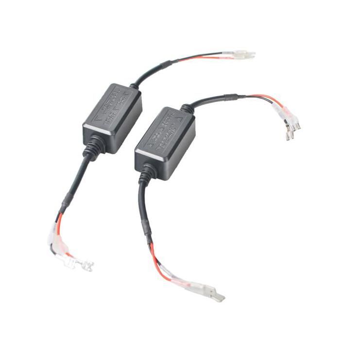 2 Résistances Câble Anti-erreur LED Pour Phares H4/H7 - 55W 6 Ohm - Plug And Play - Marque RPS - Neuf Sous Blister