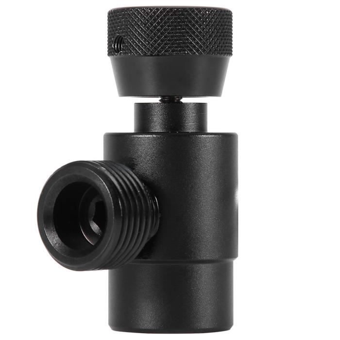 Adaptateur Rapide CO2 Pour Machine à Soda SodaStream - Compatible Duo, Art, Terra… - Connexion Facile Bouteille Gaz - Alliage Aluminium