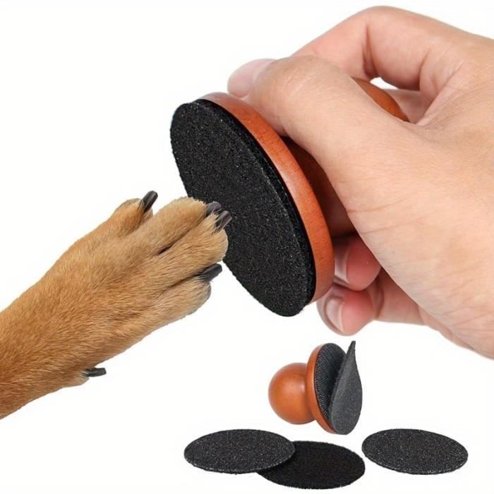 Comparer les prix de Lime à Ongles - Premium - 3pcs Papier de Verre Remplaçable - Ergonomique - Pour Chien et Chat