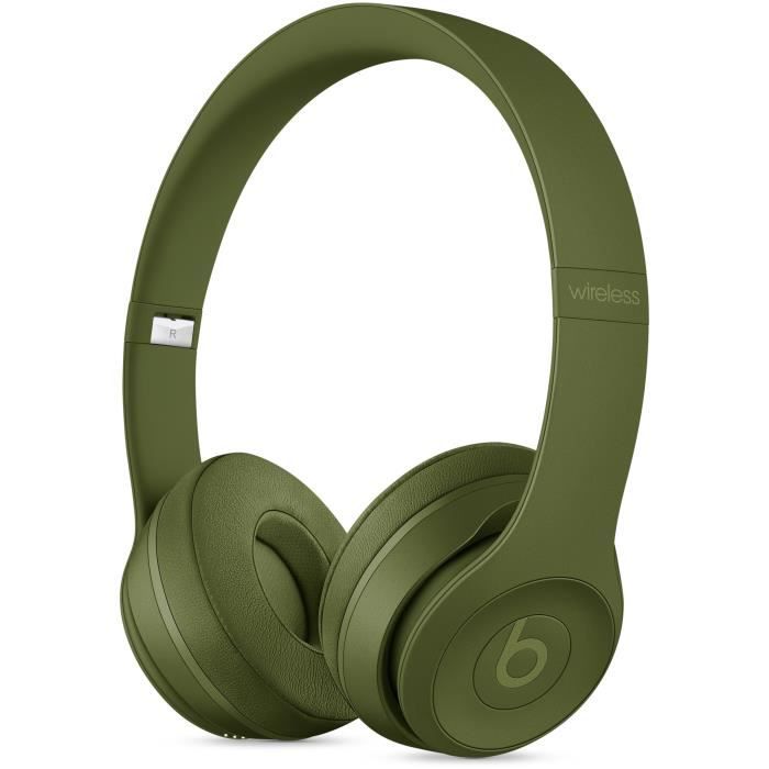 BEATS SOLO3 Casque bluetooth - Collection urbaine - Turf Green Reconditionné - Beats by Dre reconditionné disponible sur Cdiscount Seconde Vie