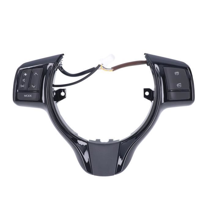 Bouton De Commande Au Volant Noir Interrupteur Multifonction