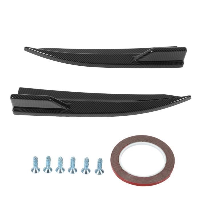 Kit Lèvre Diffuseur Pare-Chocs Arrière BMW F10 F11 F18 M Sport 2010-2018 - Noir Brillant