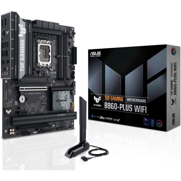 Carte mère - ASUS - TUF GAMING B860-PLUS WIFI - Intel B860 LGA 1851 (Socket V1) ATX