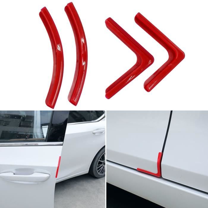 Moulure De Seuil De Porte Voiture En U - 6 Mètres, Noir, PVC - Protection Anti-rayures Pour Bord De Portière