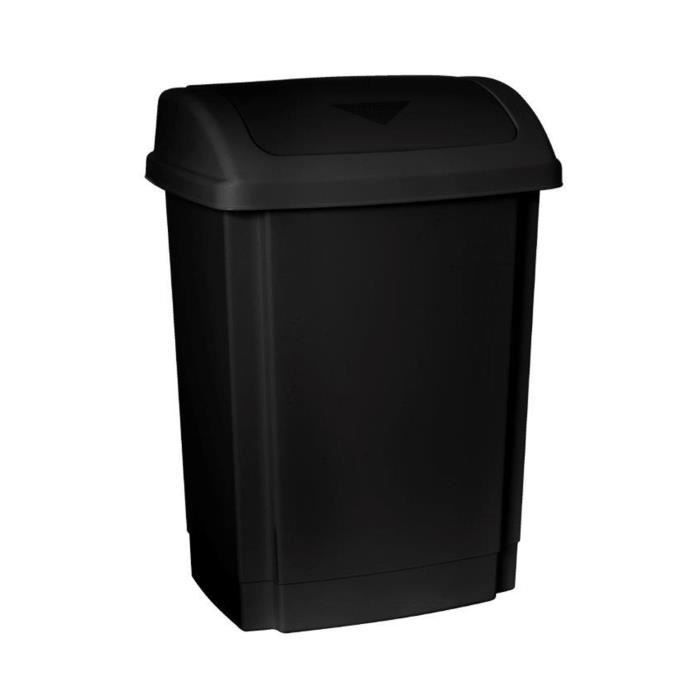 Poubelle De Cuisine En Acier Inoxydable Avec Couvercle - Design Moderne, 29x23x17 Cm