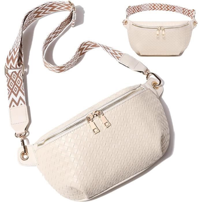 Sac Banane Femme Miss Lulu - Nylon Léger Et Imperméable, Sangle Réglable (30x30x9 Cm) Pour Sport, Randonnée, Quotidien