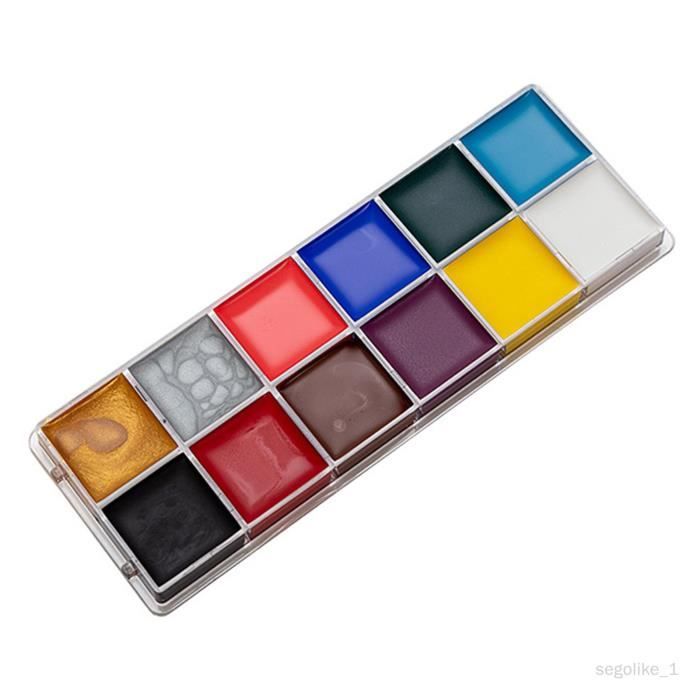 Jey Utilise De La Peinture Pour Le Visage Bâtons De Peinture Pour