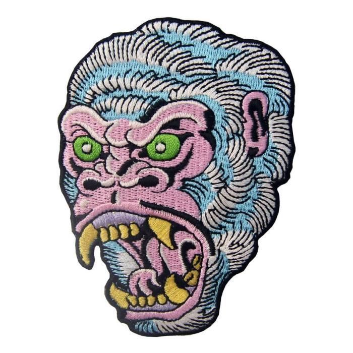 Patch Brodé Bouddhisme Zen 'De La Naissance à La Mort' - À Coudre Ou Thermocollant - 7.6x7.6 Cm