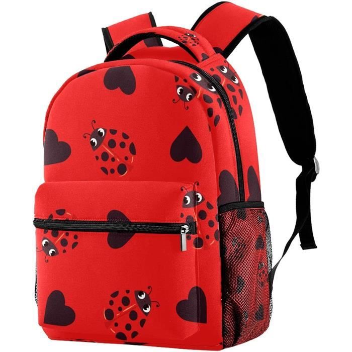 Cartable Cartable Coccinelle Rouge Cartable Blanc 29.4x20x40cm 1042 Cdiscount Bagagerie Maroquinerie