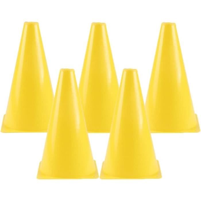 Barres De Cônes Rétractables VidaXL - Lot De 10 - ABS Réfléchissant - 116-197cm - Pour Signalisation