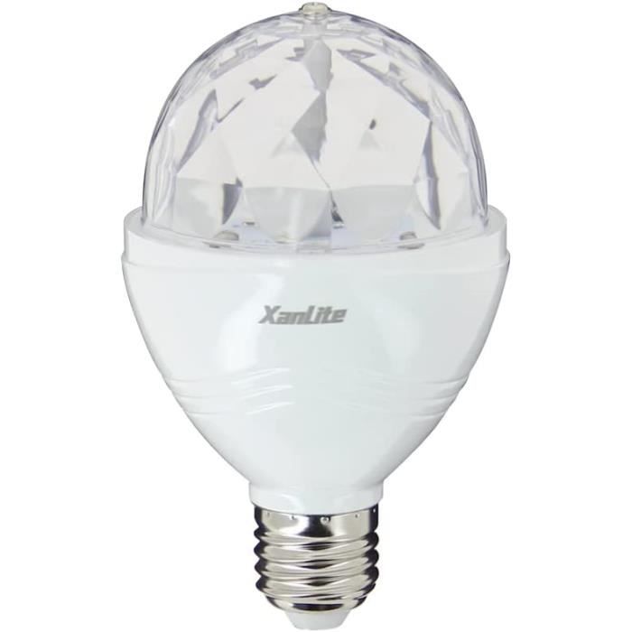 APL-Ampoule LED Couleur A60 Rotative DISCO-LED Culot E27 Ampoule ...
