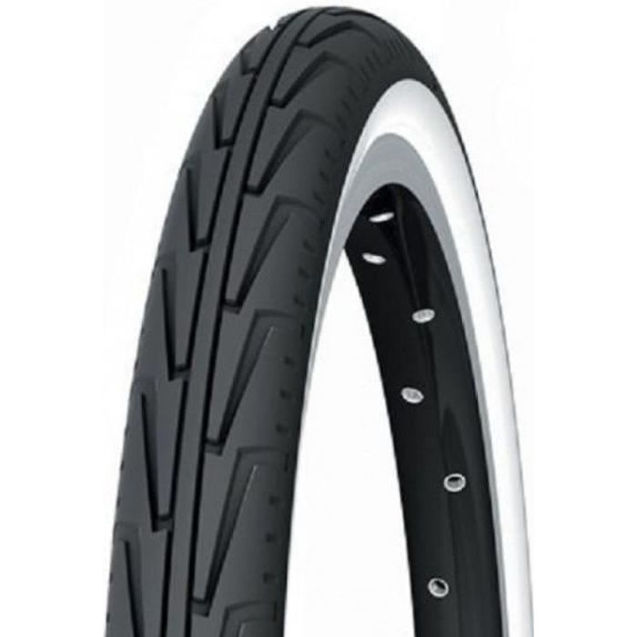 Pneu vélo - Michelin - City J Access Line - 20x1.75 (44-406) - Noir et blanc - Tubetype