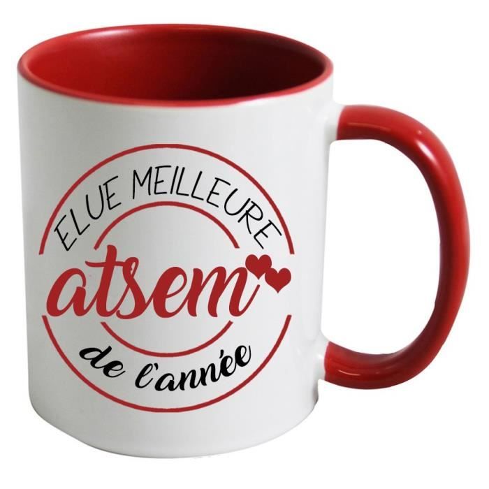 Mug Personnalisable - Meilleure ATSEM - Mug Céramique