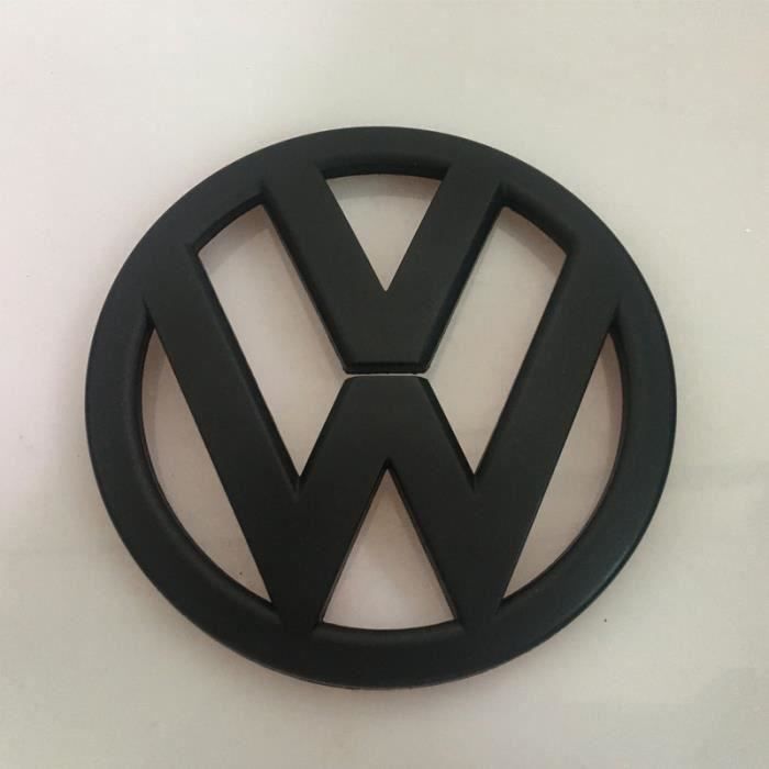 BEQ 1pc Insigne logo emblème avant grill noir mat pour Volkswagen VW golf 4  IV - Cdiscount Auto