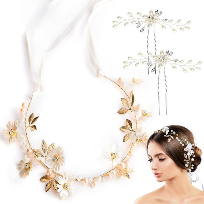 Couronne De Fleurs Cheveux Femme