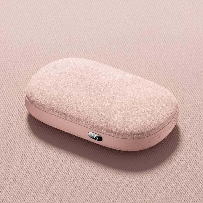 Lot De 2 Chauffe-mains Rechargeables 7000mAh - 3 Températures Réglables - Magnétiques - Pour Raynaud Ou Outdoor
