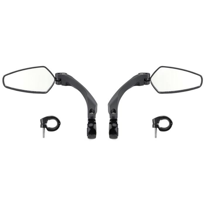 1 Paire Miroir De Vélo Miroir De Poignet Rétroviseur Vtt Rétroviseur