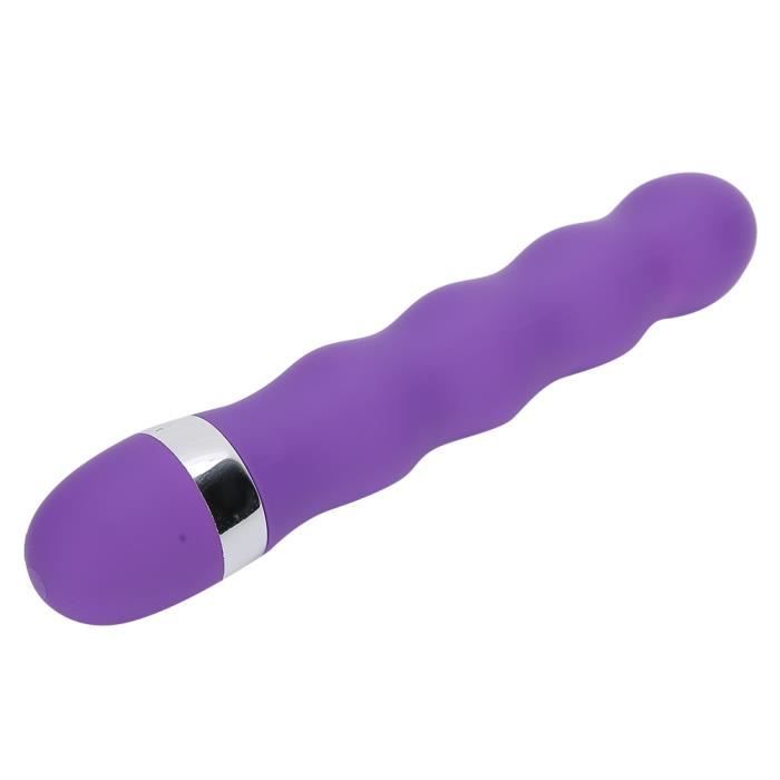 vibromasseur sexuel Qiilu Masseur sexuel Vibromasseur Point G Jouets pour Adultes Femmes Jouet  de Massage Étanche Puissant Alimenté Par Pile(Violet )