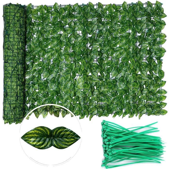 Brise-vue Pour Balcon - Motif Ethnique Losange De Couleur Marron 650 X 100 Cm 93438816