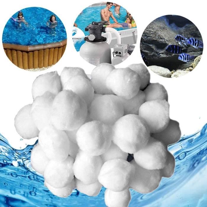 Billes Filtrantes Piscine 500g - Remplacent 20kg De Sable - Filtration Efficace Pour Piscines Et Aquariums