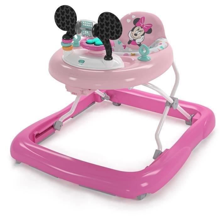 DISNEY BABY Trotteur Evolutif Minnie My Best Friend Musique et Lumieres Jouets interactifs 6 12 mois