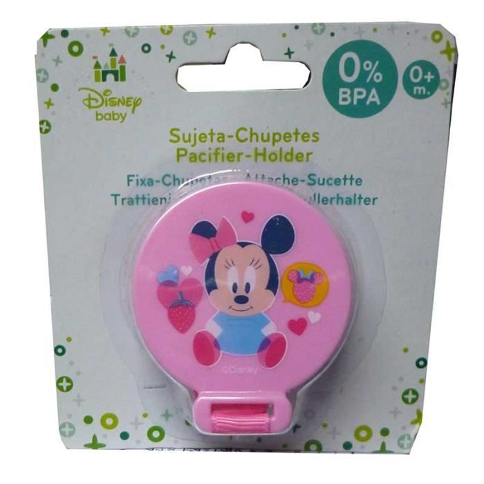 Disney Baby Accroche Sucette Minnie Cdiscount Puericulture Eveil Bebe