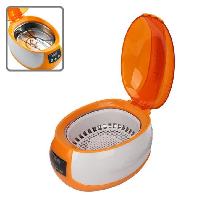 Nettoyeur à Ultrasons Pour Bijoux Et Lunettes - 2 Modes, Rechargeable USB, Capacité 300 Ml - Pour Bagues, Colliers, Prothèses Dentaires