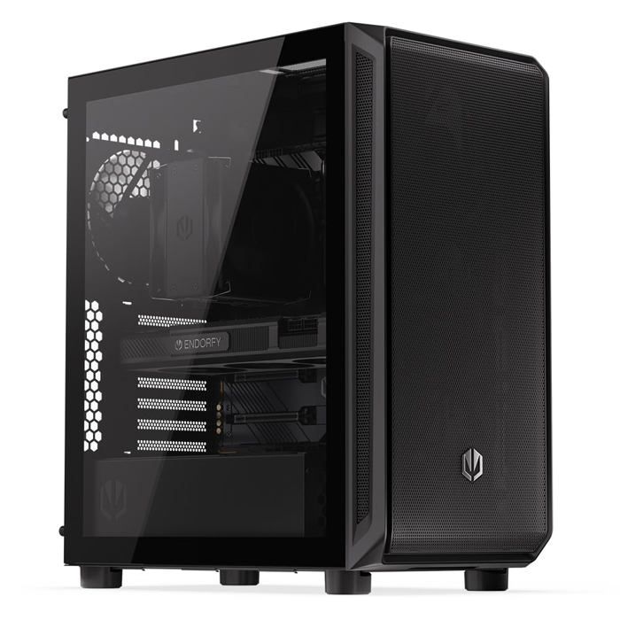 Boîtier - ENDORFY - Arx 500 Air - 5 Ventilateurs 140 mm - Panneau Verre Trempé - Haute Compatibilité