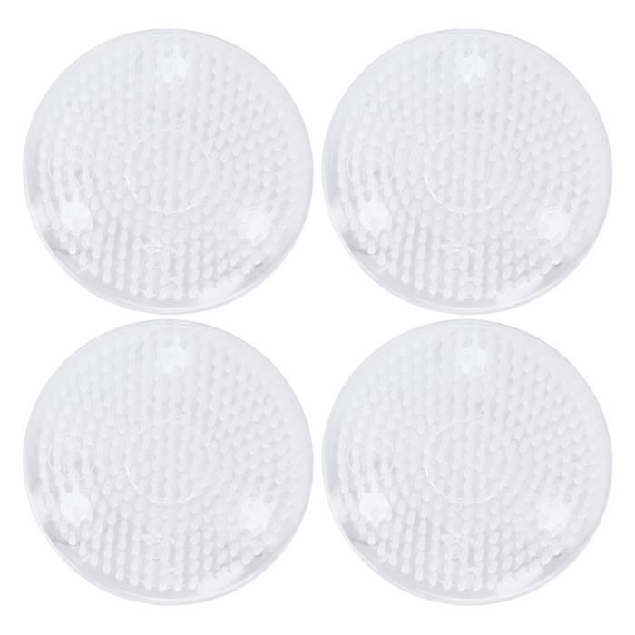 4 Grenouilles Florales En Acier Inoxydable - Support Pour Arrangements De Fleurs - Argent 0,9"