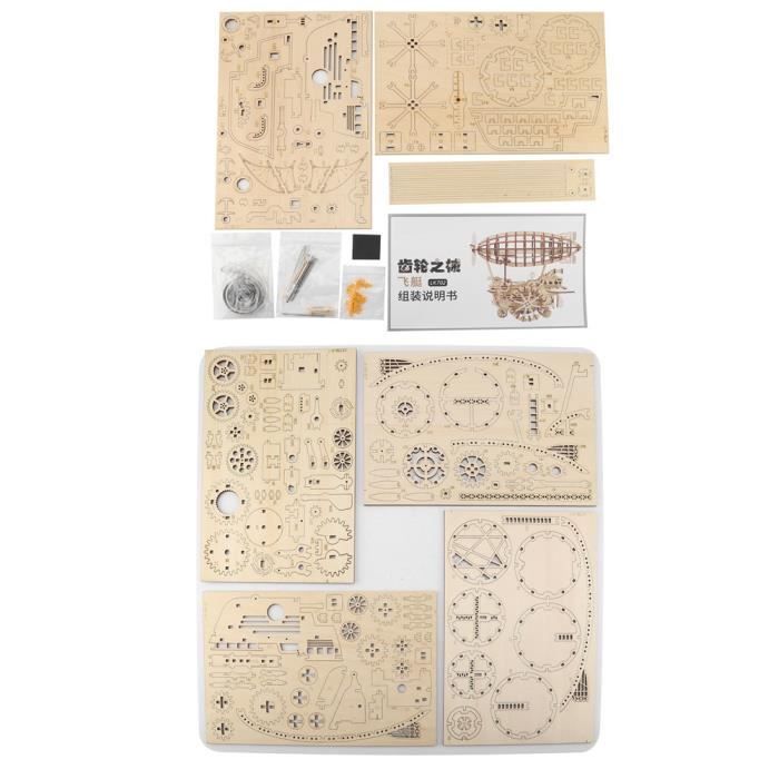 Kit Scientifique Bois – Puzzle 3D Convoyeur – Modèle à Construire Soi-même – Enfant