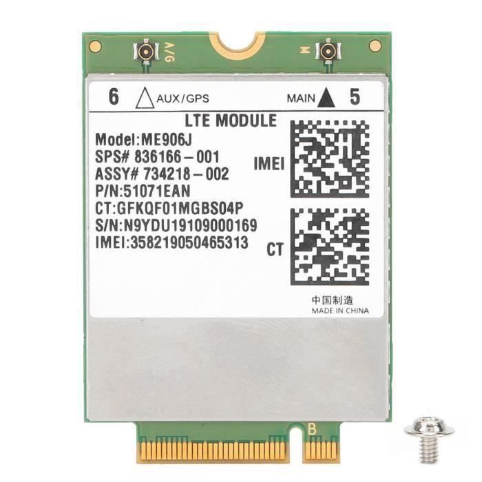 Module De Carte 4G LTE Pour Ordinateur Portable Module De Modem WWAN M.2, Port NGFF 150 Mbps T77W595 Carte Réseau 4G WiFi Pour EliteBook 840850745755 ProBook 640650655 Elite
