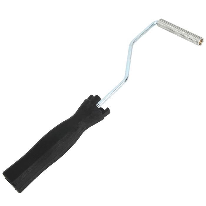 Outil à Rouleau à Bulles En Alliage Aluminium – Pour éliminer Les Bulles D’air Sur Revêtements, écrans De Porte/fenêtre – Dimension 19x75mm – Usage Baignoire, Douche, Yacht