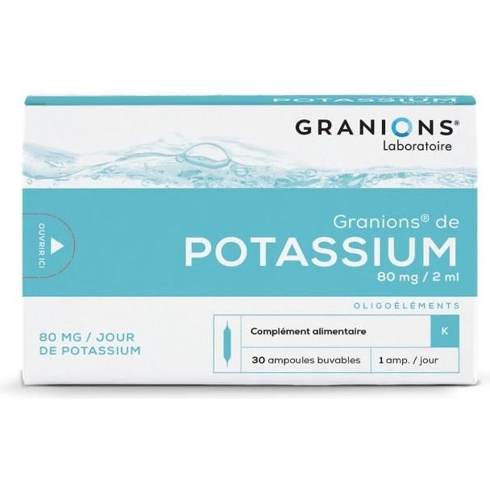 Granions Essentiel Potassium 30 ampoules