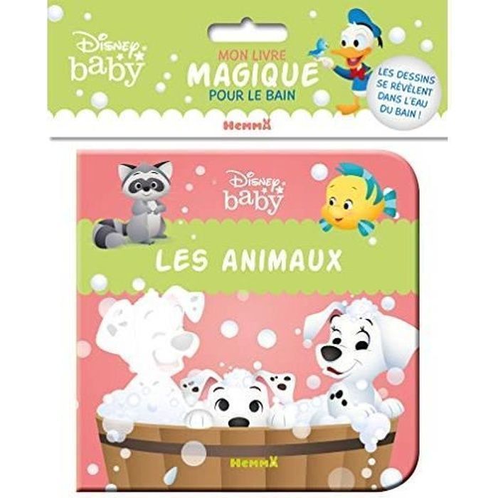 Livre pour Bain magique La toilette des animaux Auzou - Bébé