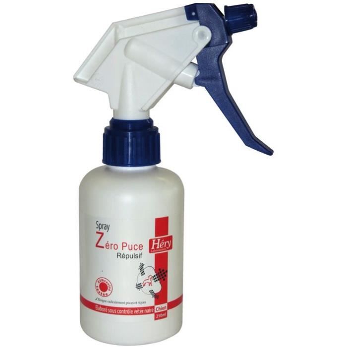 Spray Zéro puce pour chiens - 250 mL