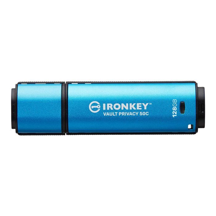 Clé USB - KINGSTON IronKey Vault Privacy 50 Series - 128 Go - USB-C 3.2 Gen 1