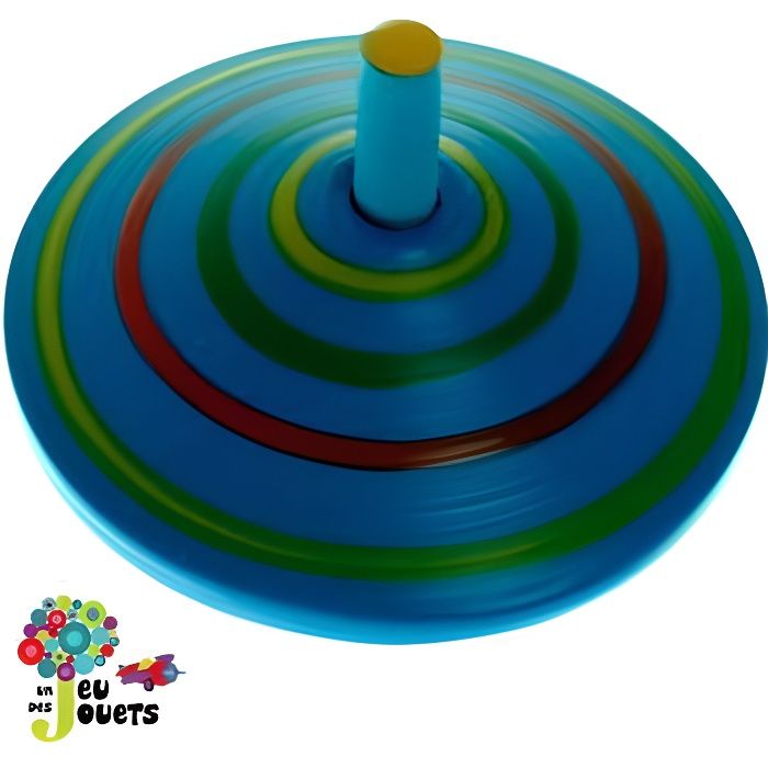 Jouet Toupie en bois LEGLER Diametre 5 cm Enfant 3 ans Bleu Cdiscount Jeux Jouets