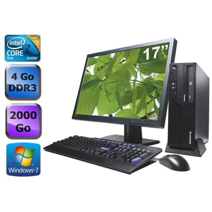  THINKCENTRE M58P + Ecran 17" - 4Go - 2T