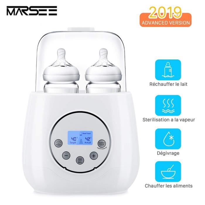 Chauffe Biberon Electrique Pour Bebe 5 En 1 Chauffe Aliments Multifonction Avec Fonction Reservation Et Controle De L Heure Cdiscount Puericulture Eveil Bebe