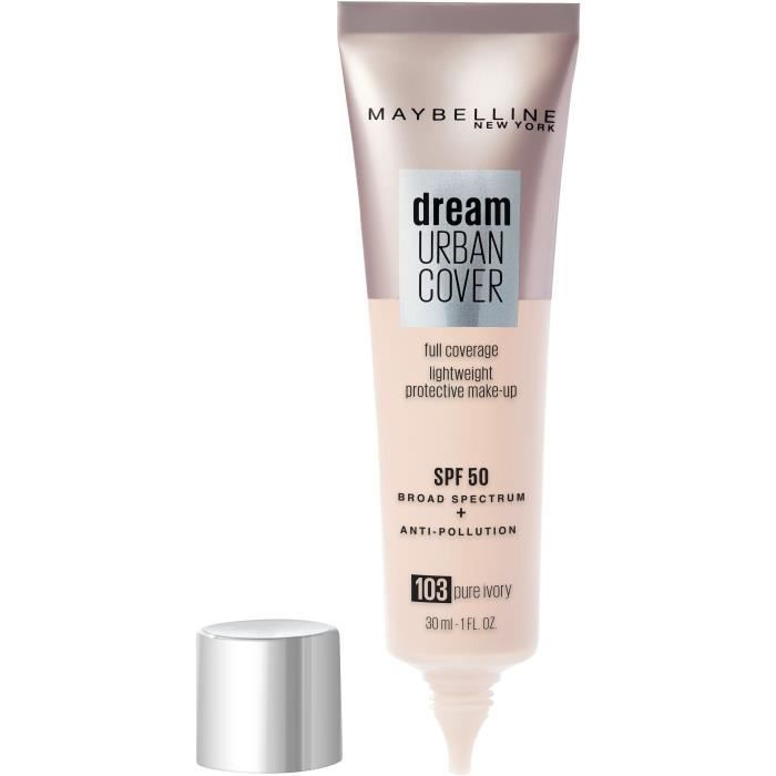 Maybelline New York Dream Urban Cover Nu 103 Pure Ivory
