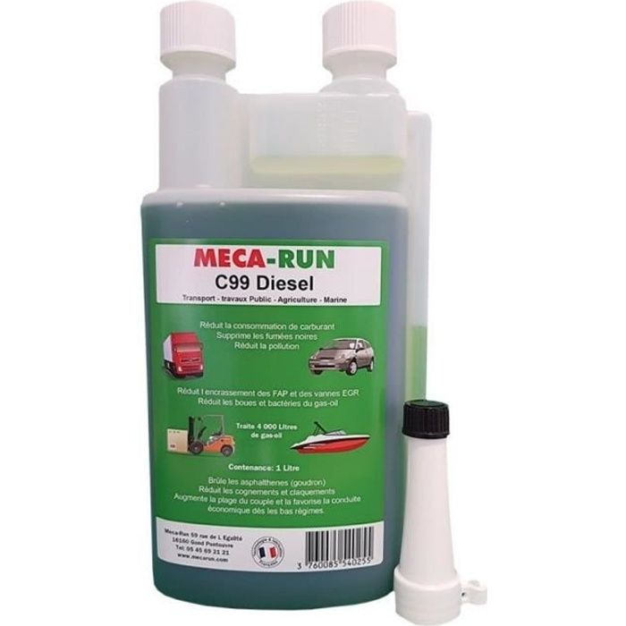 C99 Diesel additif carburant - Mecarun