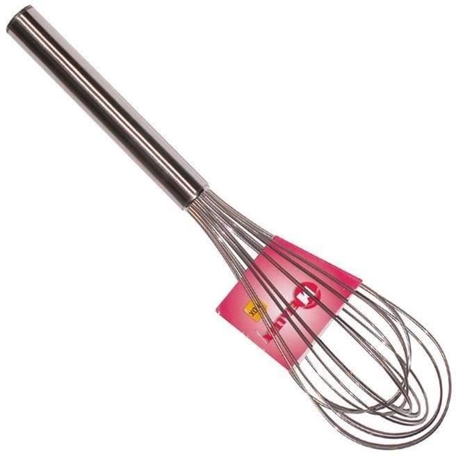 Metaltex Fouet en inox brossé - 25 cm