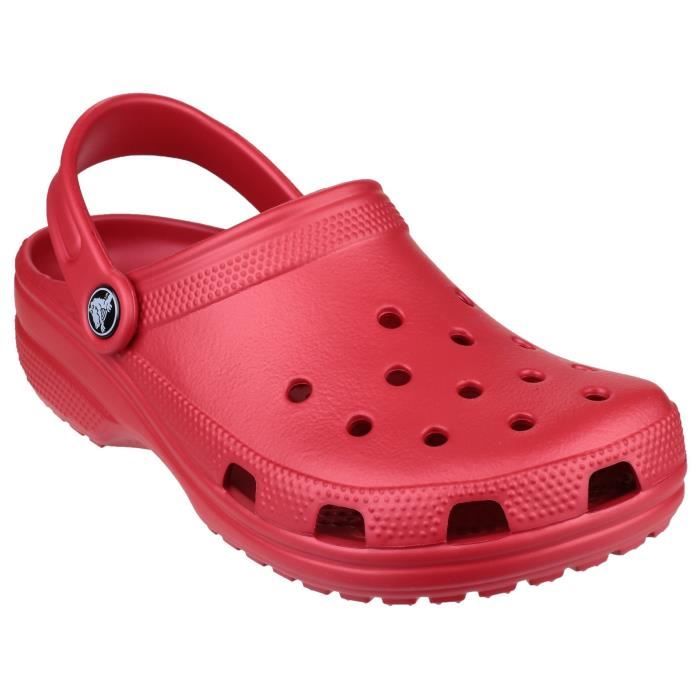Crocs Classic - Sabots - Femme Rouge - Achat / Vente sabot - Cdiscount