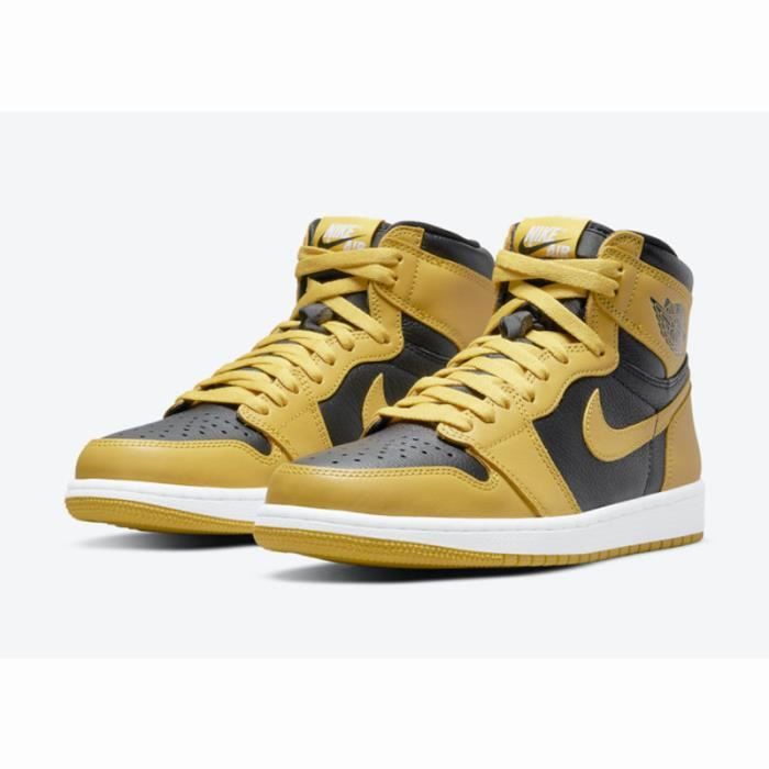 Air jordan sale 1 jaune femme